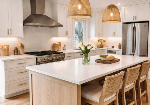 ProWork Builders' sample of remodeled kitchen area.