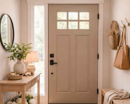 ProWork Builders' door renovation in Blaine, MN.